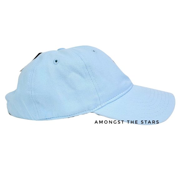 Disney Mickey Mouse Baby Blue Strapback Dad Hat Cap - Picture 4 of 7